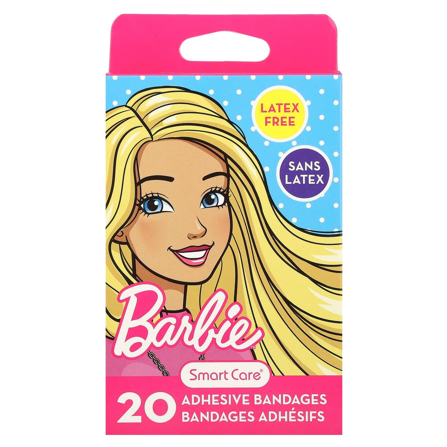 Smart Care, Barbie™, Adhesive Bandages, 20 Bandages - Image 1