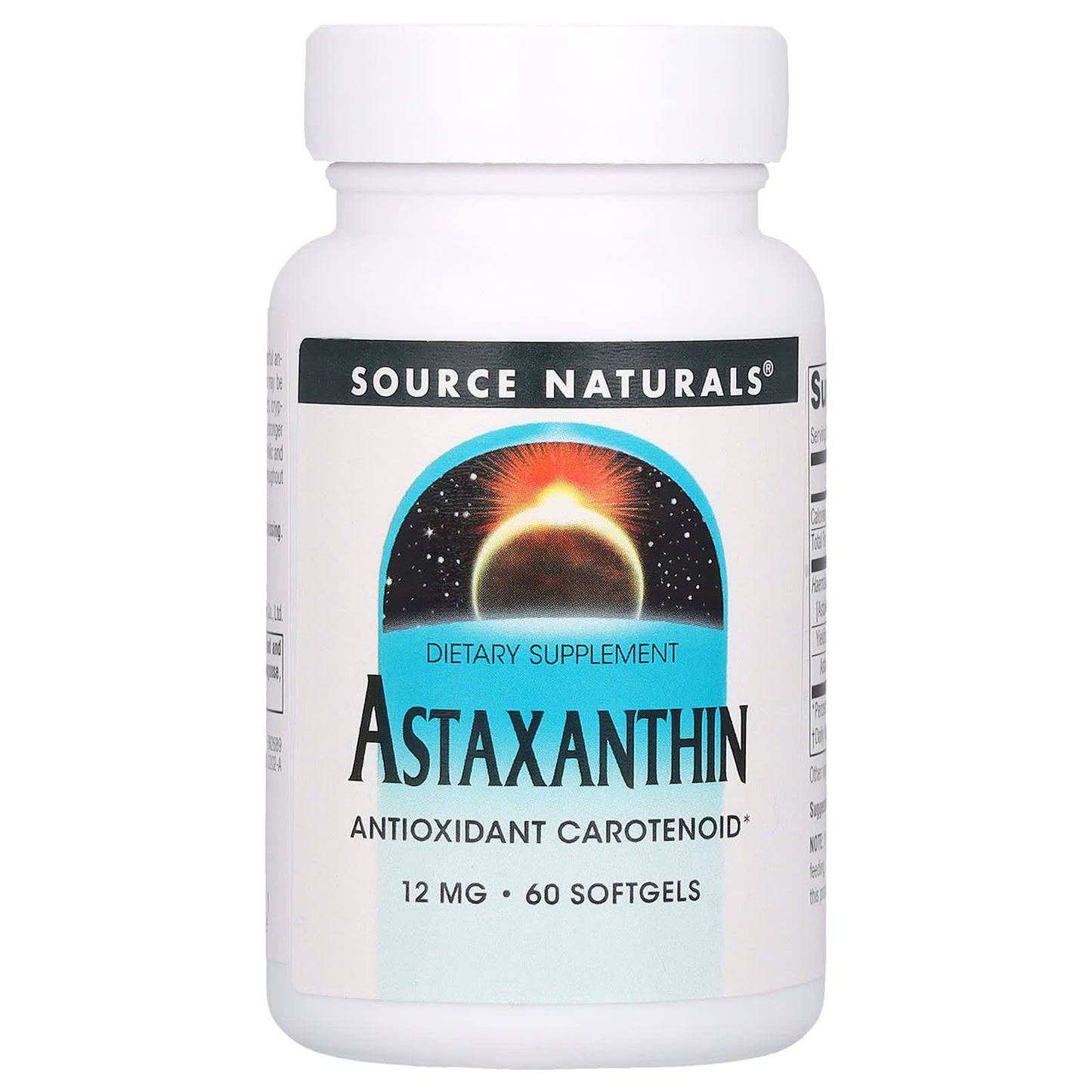 Source Naturals, Astaxanthin, 60 Softgels - Image 1