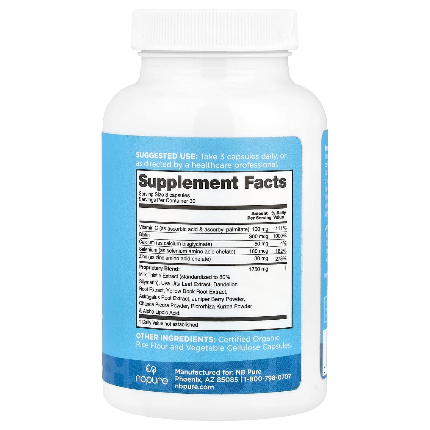 NB Pure, Liver Fend®, Cleanse, 90 Capsules - Image 2
