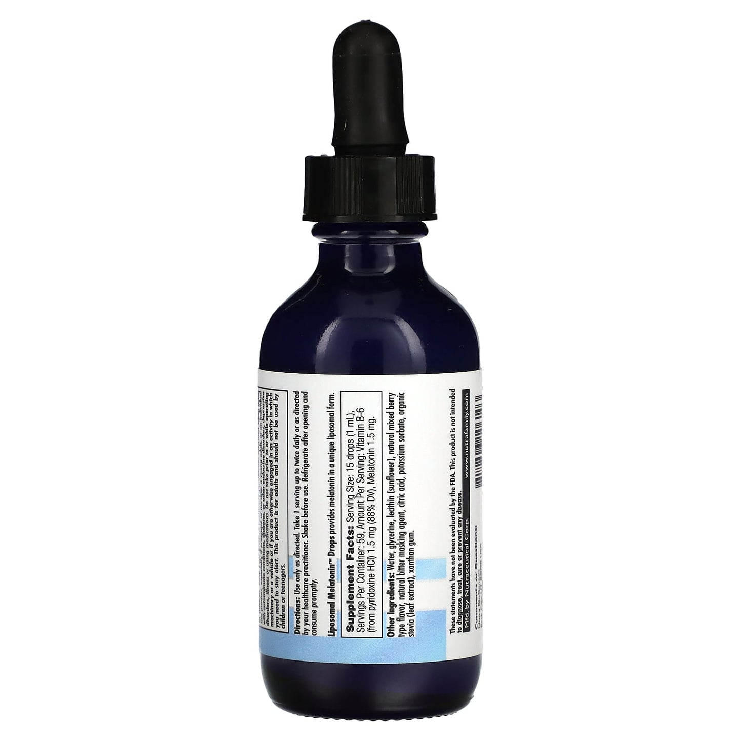 Nutra BioGenesis, Liposomal Melatonin, 2 oz (59 ml) - Image 2