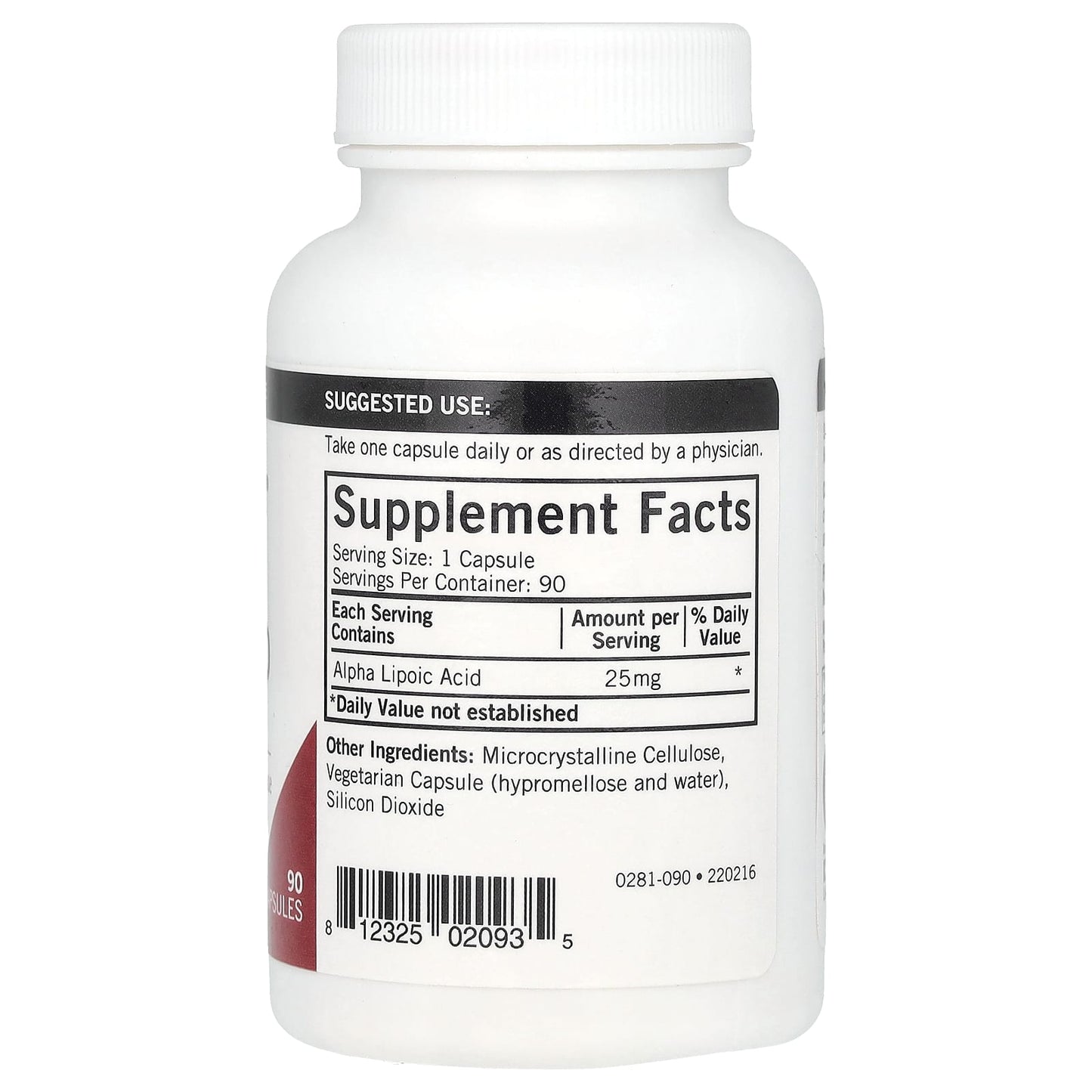 Kirkman Labs, Alpha Lipoic Acid, 25 mg, 90 Capsules - Image 2