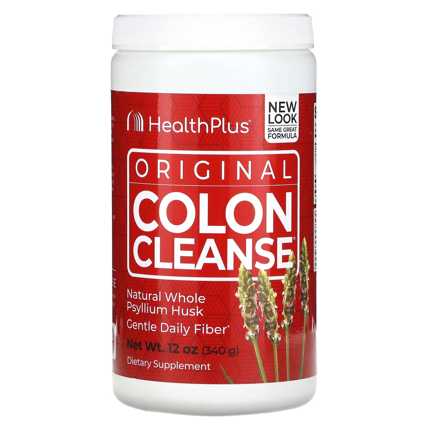 Health Plus Colon Cleanse - Natural Psyllium Husk Fiber Supplement - Image 1