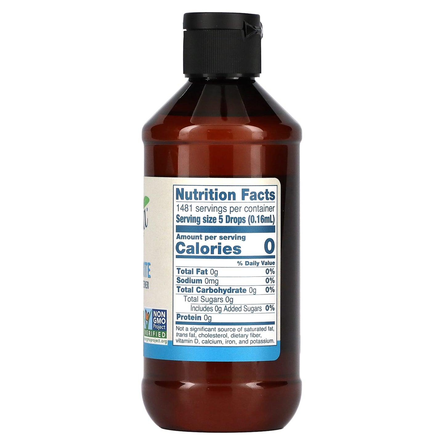 NOW Foods, Better Stevia, Zero-Calorie Liquid Sweetener, Organic Glycerite, 8 fl oz (237 ml) - Image 2