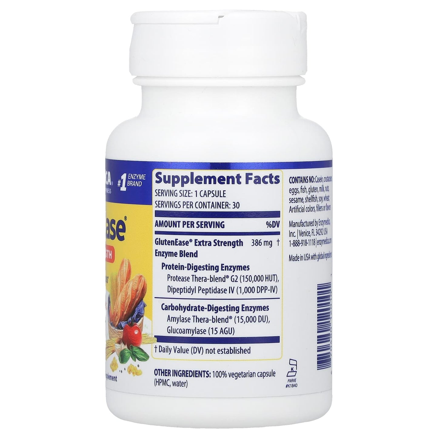 Unlock Relieved Digestion with Enzymedica GlutenEase Extra Strength - Image 2