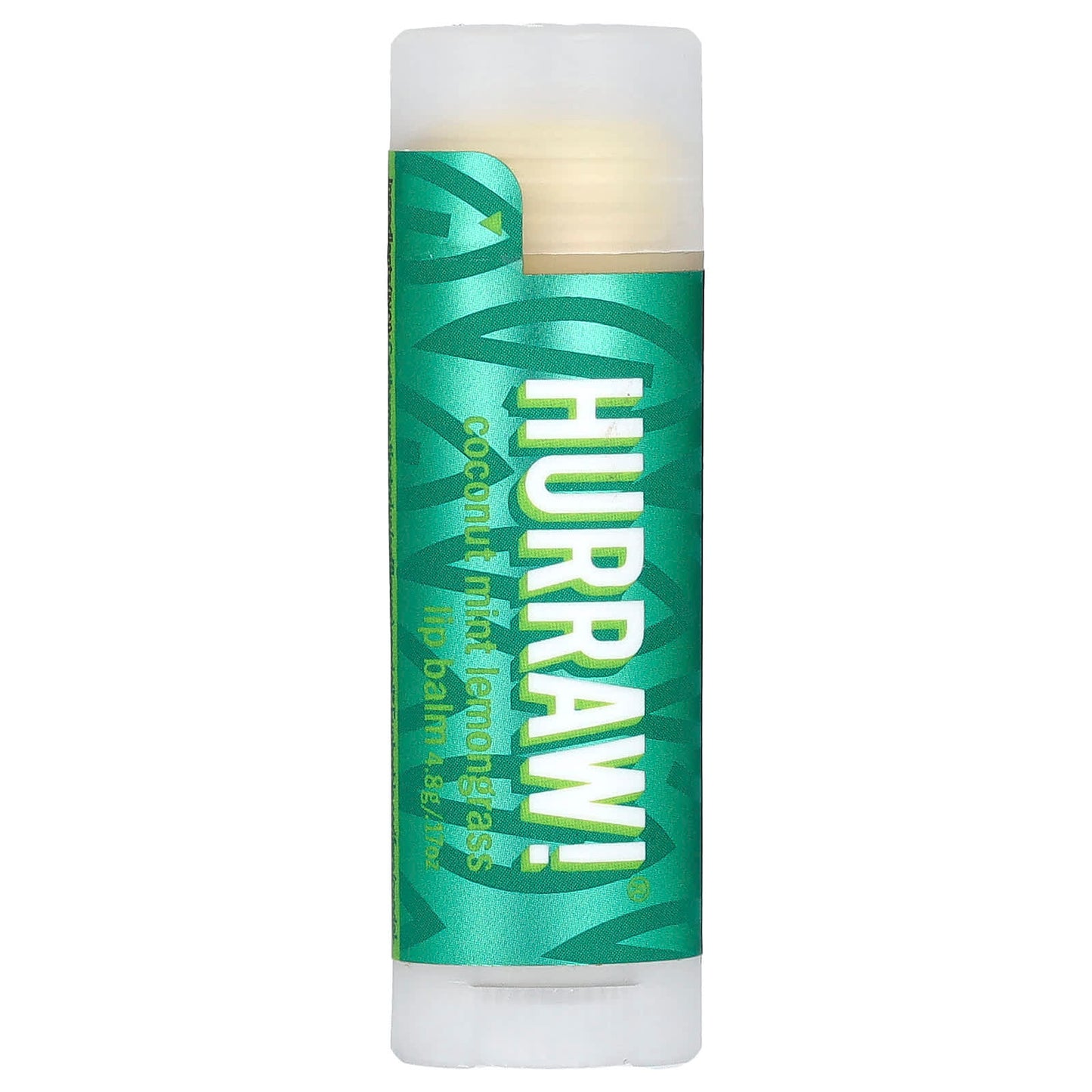 Certified Organic Coconut Mint Lemongrass Lip Balm by Hurraw! - Image 1