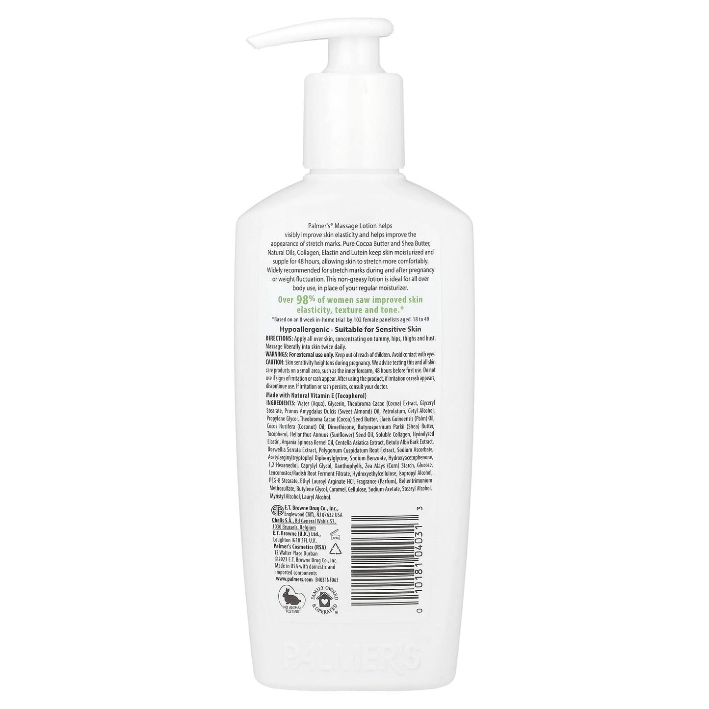 Palmer's, Cocoa Butter Formula® with Vitamin E, Massage Lotion for Stretch Marks, 8.5 fl oz (250 ml) - Image 2