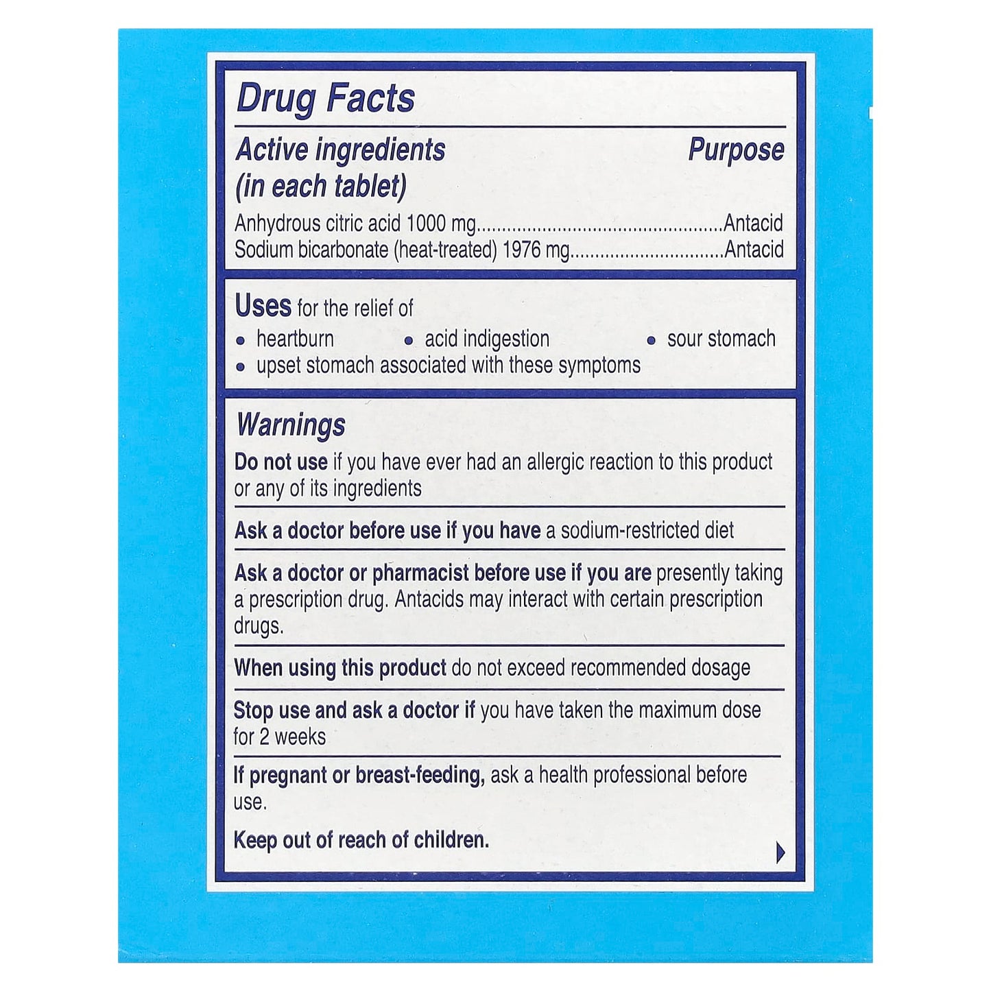 Alka-Seltzer Extra Strength Heartburn Relief Tablets - Image 2