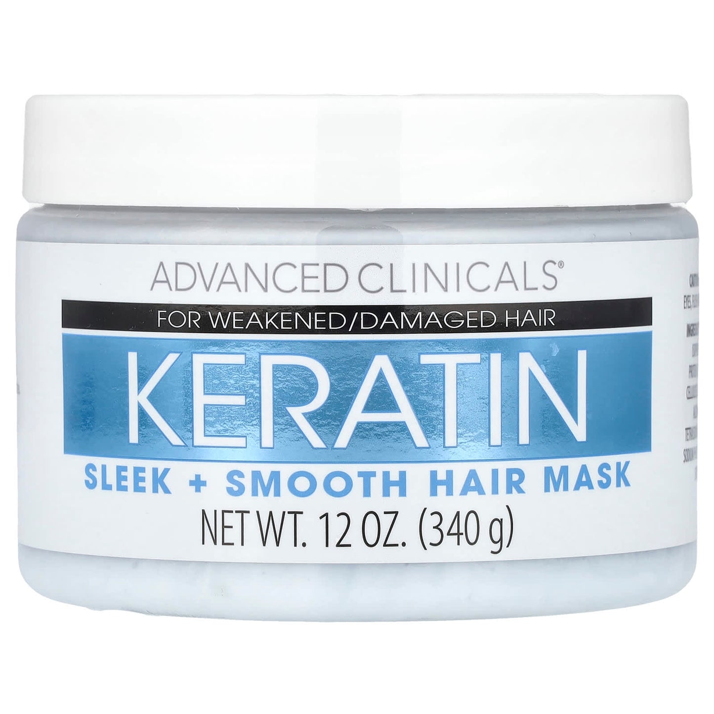 Keratin Hair Mask for Weak Hair - Strengthens & Smoothes - Image 1