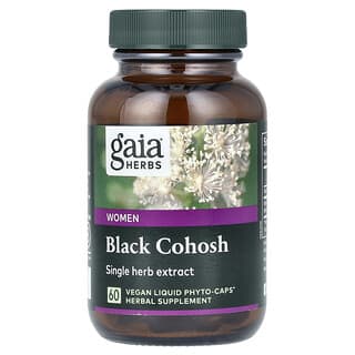 Black Cohosh Supplements for Menopause Relief by Gaia Herbs