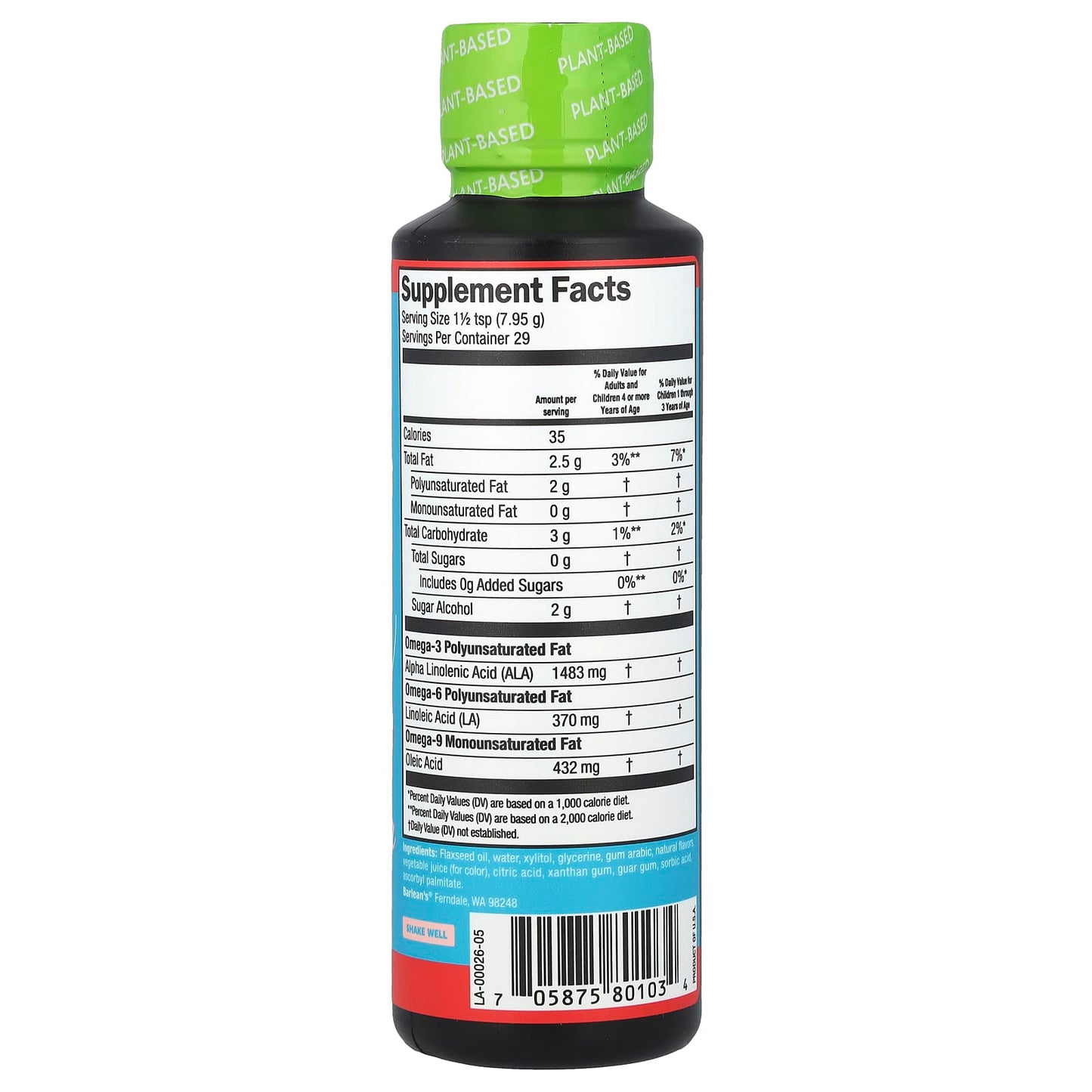 Essential Omega-3 Nutrition for Kids - Barlean's Omega Pals - Image 2