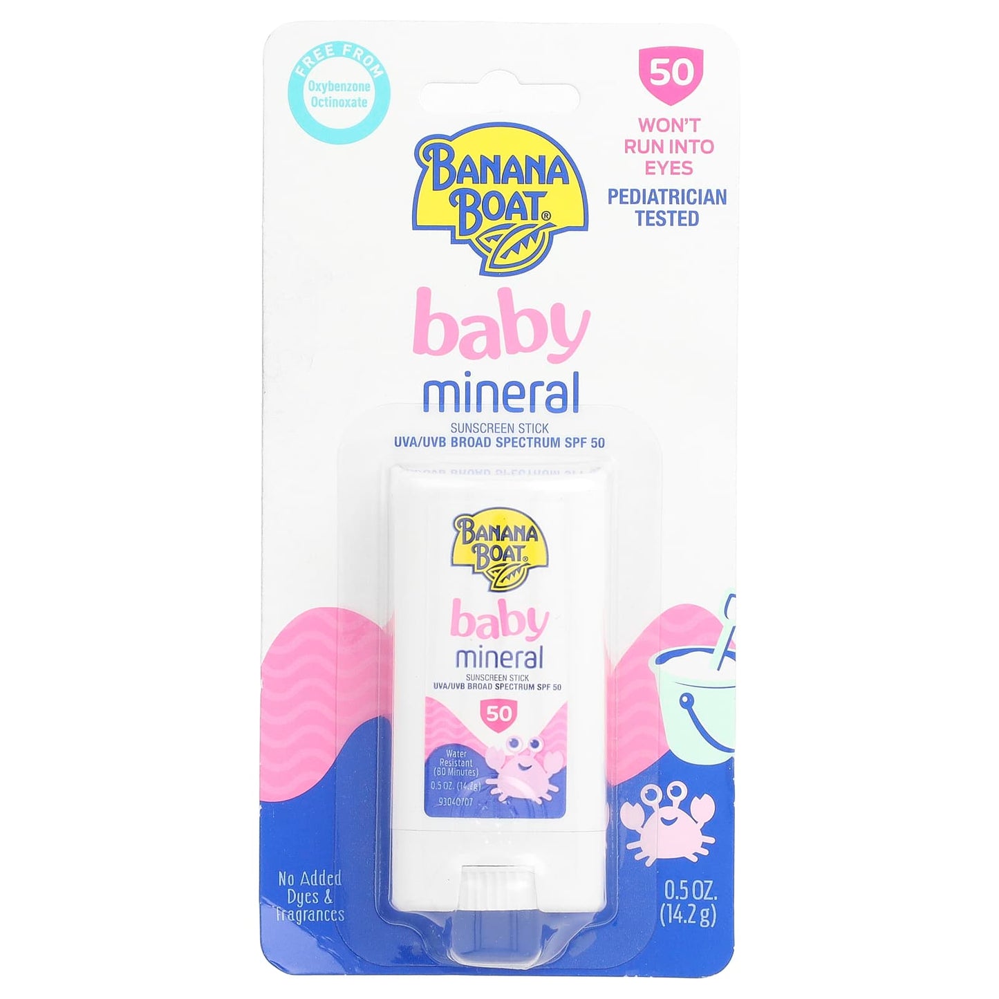 Baby Mineral Sunscreen Stick by Banana Boat - SPF 50, 0.5 oz - Image 2
