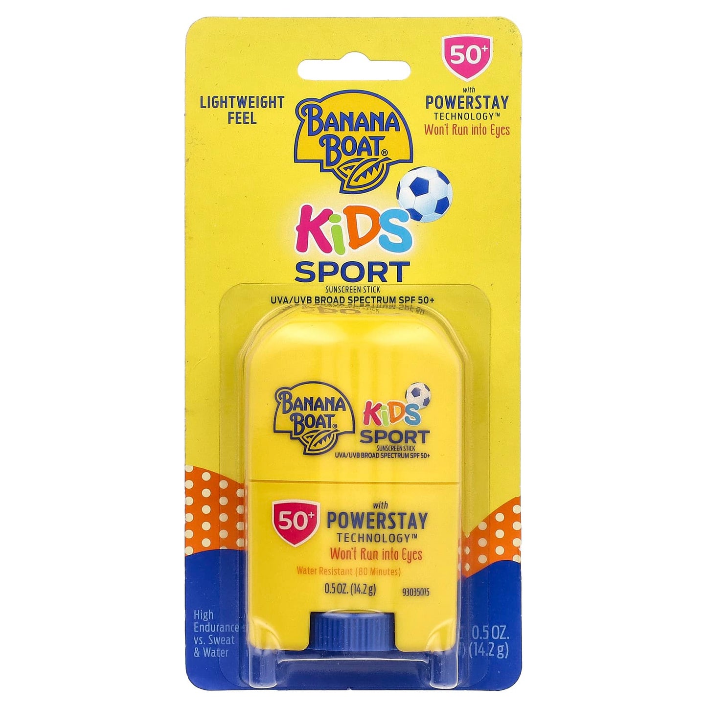 Banana Boat Kids Sport Sunscreen Stick SPF 50+, 0.5 oz - Image 2