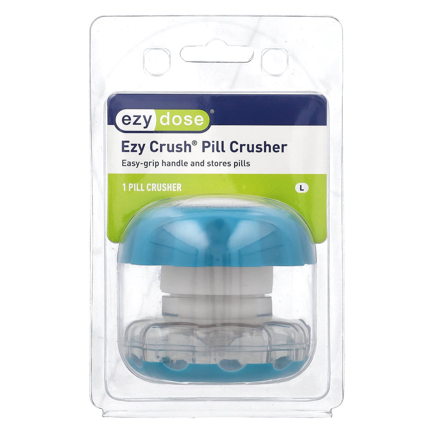 Ezy Crush Pill Crusher with Easy-Grip Handle and Storage - Image 1