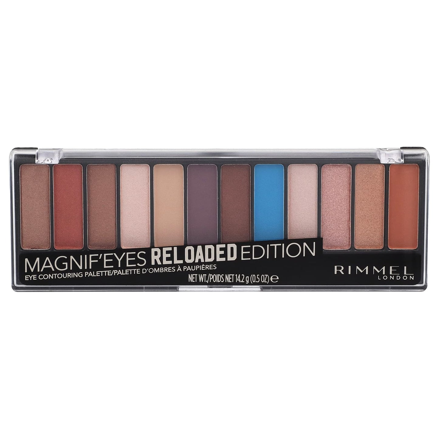 Rimmel London, Magnif'Eyes, Eye Contouring Palette, 012 Reloaded Edition, 0.5 oz (14.2 g) - Image 1