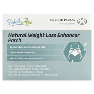PatchAid Weight Loss Enhancer Patches - Natural Energy Boosters