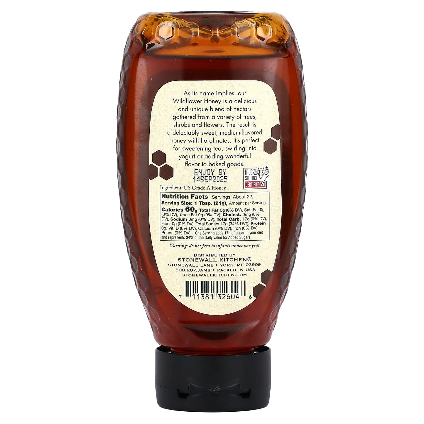 Stonewall Kitchen, Wildflower Honey, 16 oz (453.5 g)