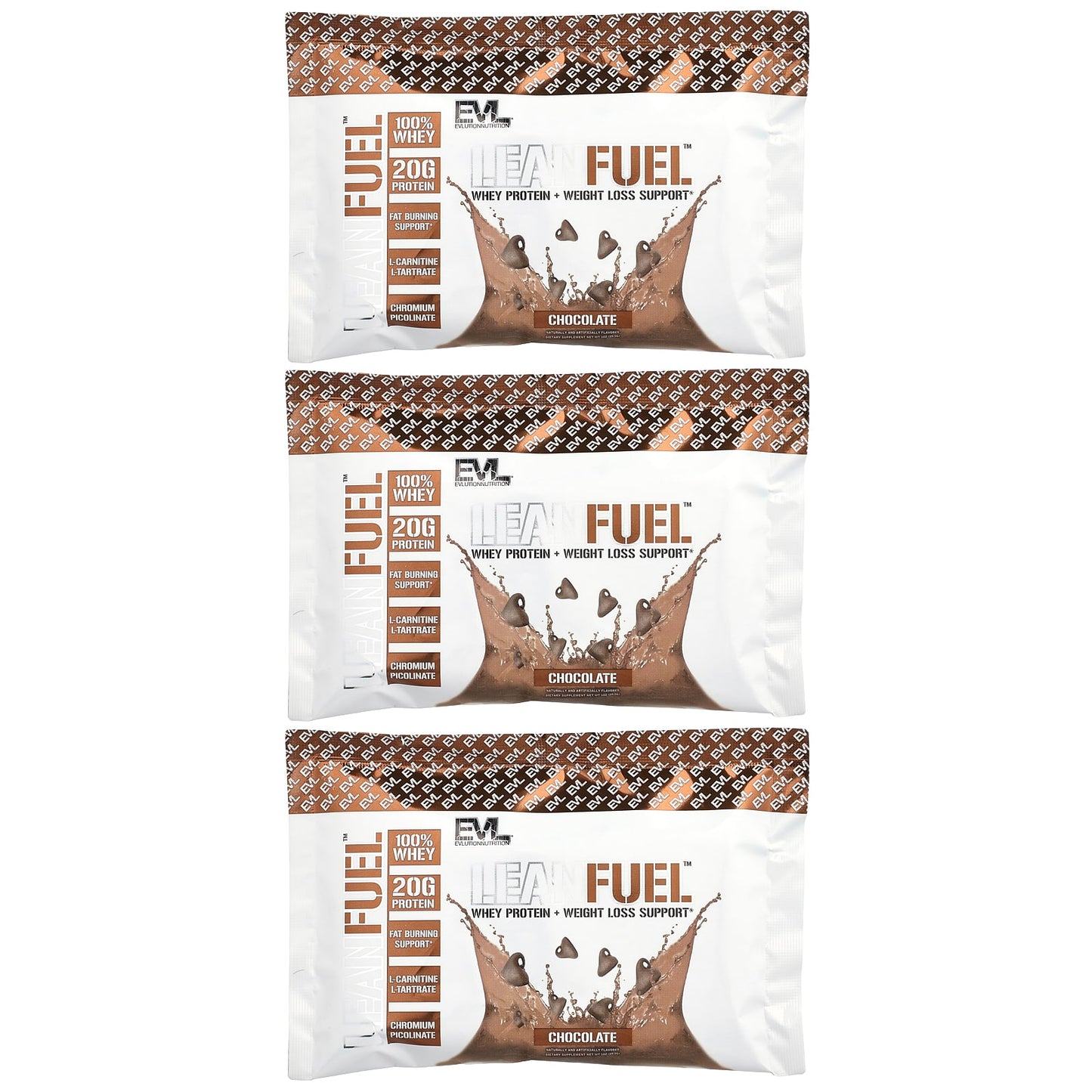 EVLution Nutrition LeanFuel 100% Whey Protein & Weight Loss Supplement - Image 1