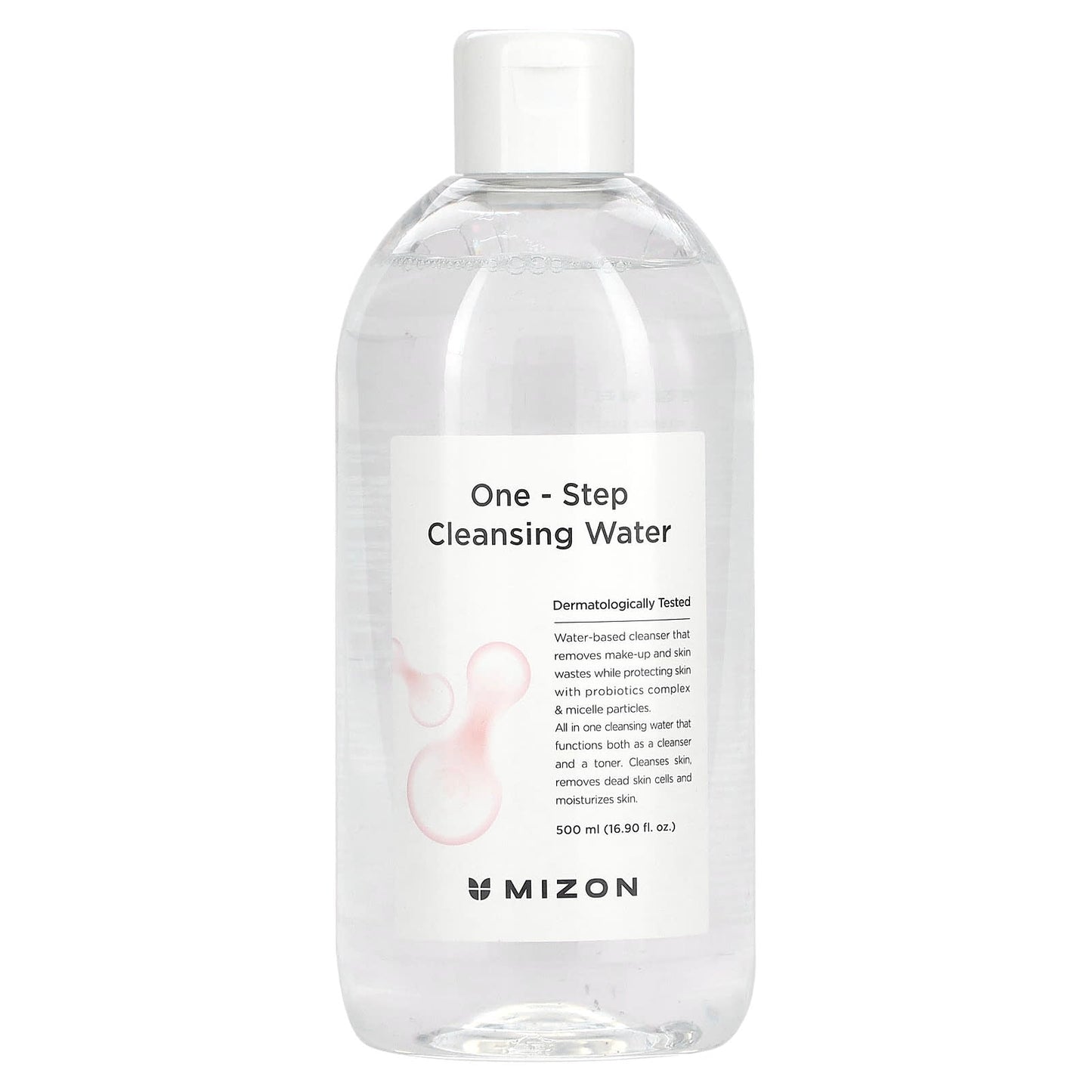 Mizon, One - Step Cleansing Water, 16.9 fl oz (500 ml) - Image 1