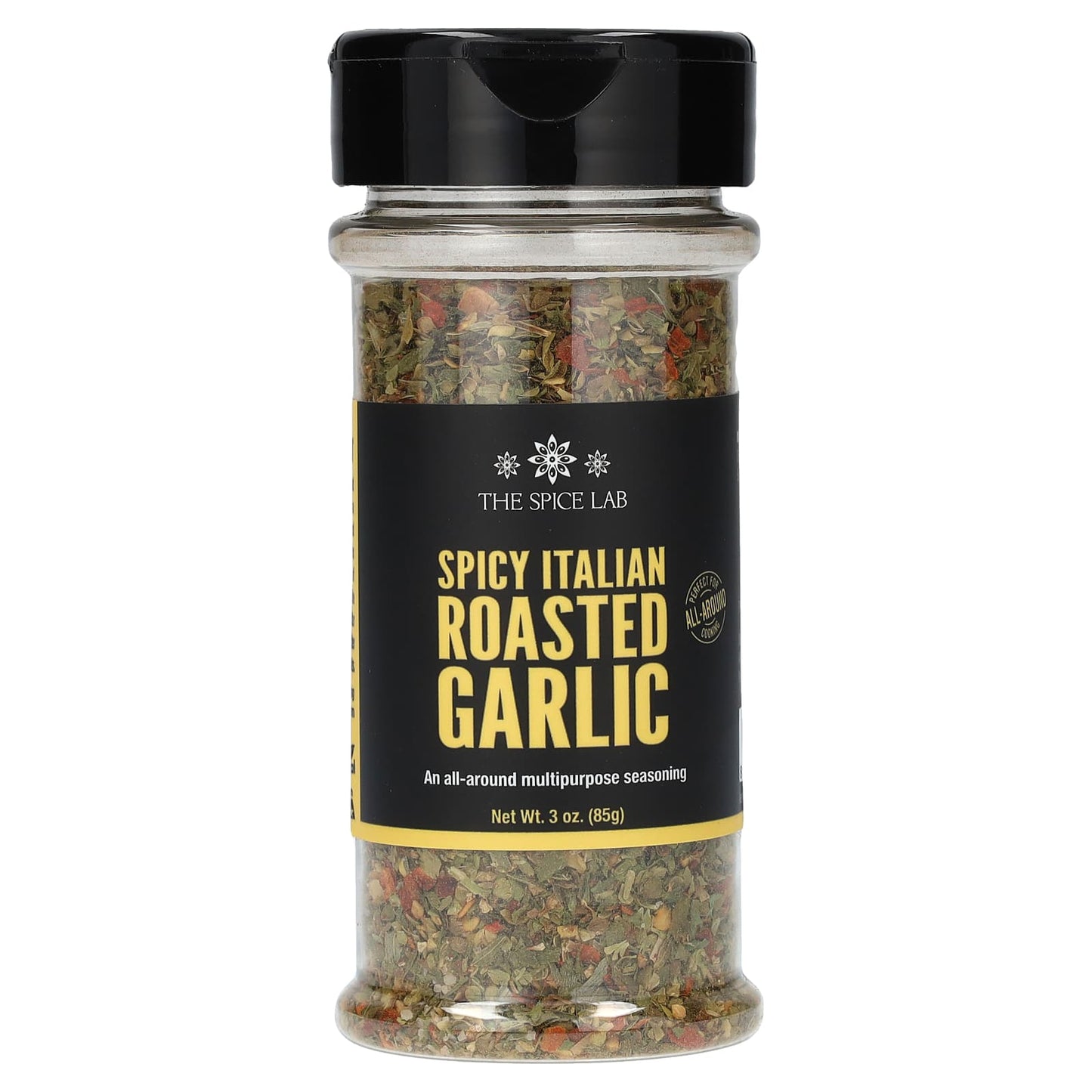 The Spice Lab, All-Around Multipurpose Seasoning, Spicy Italian Roasted Garlic, 3 oz (85 g) - Image 1