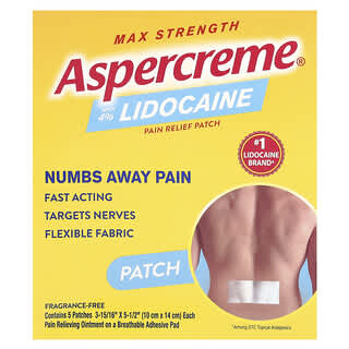 Fragrance-Free Lidocaine Pain Relief Patches for Fast Relief