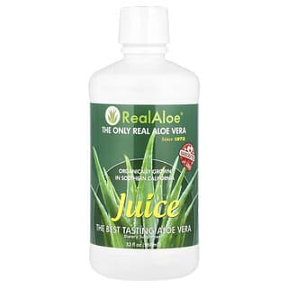 Aloe Vera Juice Supplement - 32 fl oz (960 ml) - RealAloe USA
