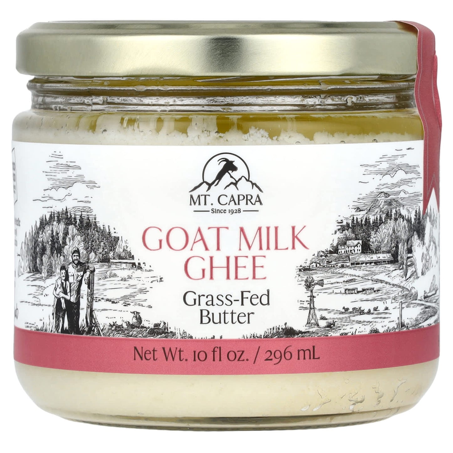 Mt. Capra, Goat Milk Ghee, 10 fl oz (296 ml) - Image 1
