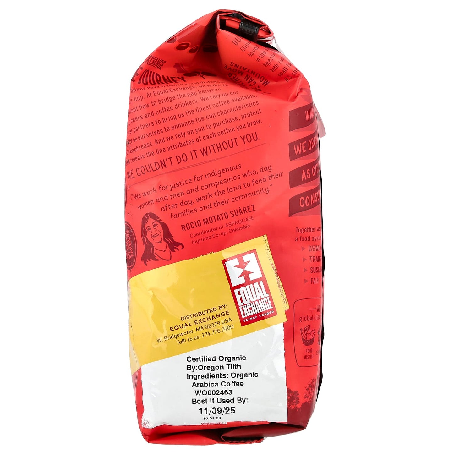 Decaf Organic Coffee, Full City Roast, 12 oz (340g) | Equal Exchange - Image 2