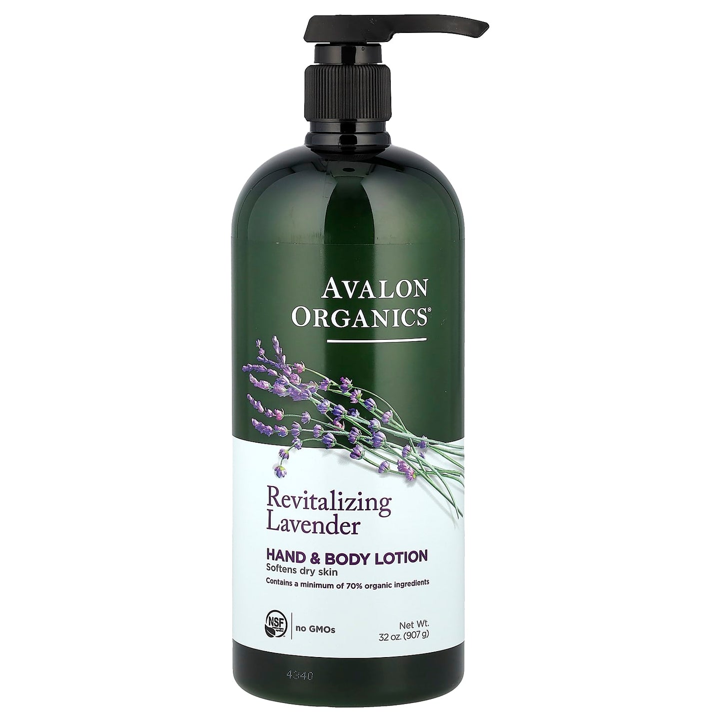 Nourishing Lavender Hand & Body Lotion, 32 oz, Organic, Cruelty Free - Image 1