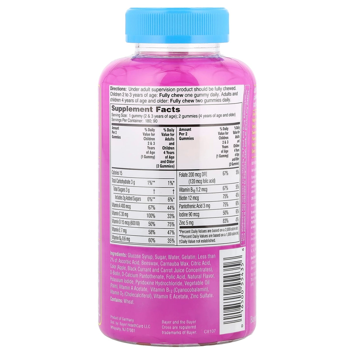 Flintstones Complete Children's Multivitamin with 10 Key Nutrients, 180 Gummies - Image 2