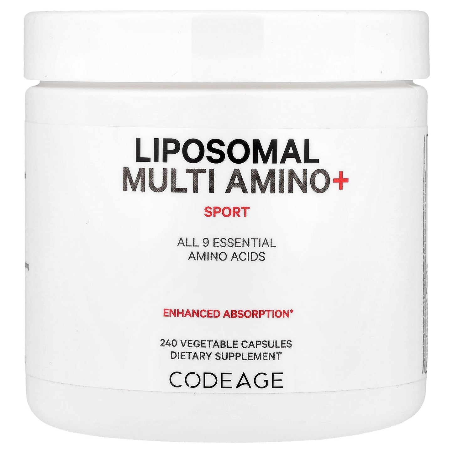 CodeAge Liposomal Multi Amino+ Powder Supplement - BCAA & EAA - Image 1