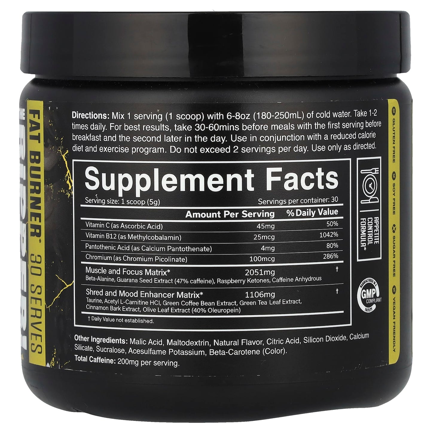 JNX Sports Pineapple Shred Fat Burner & Energy Booster - Image 2