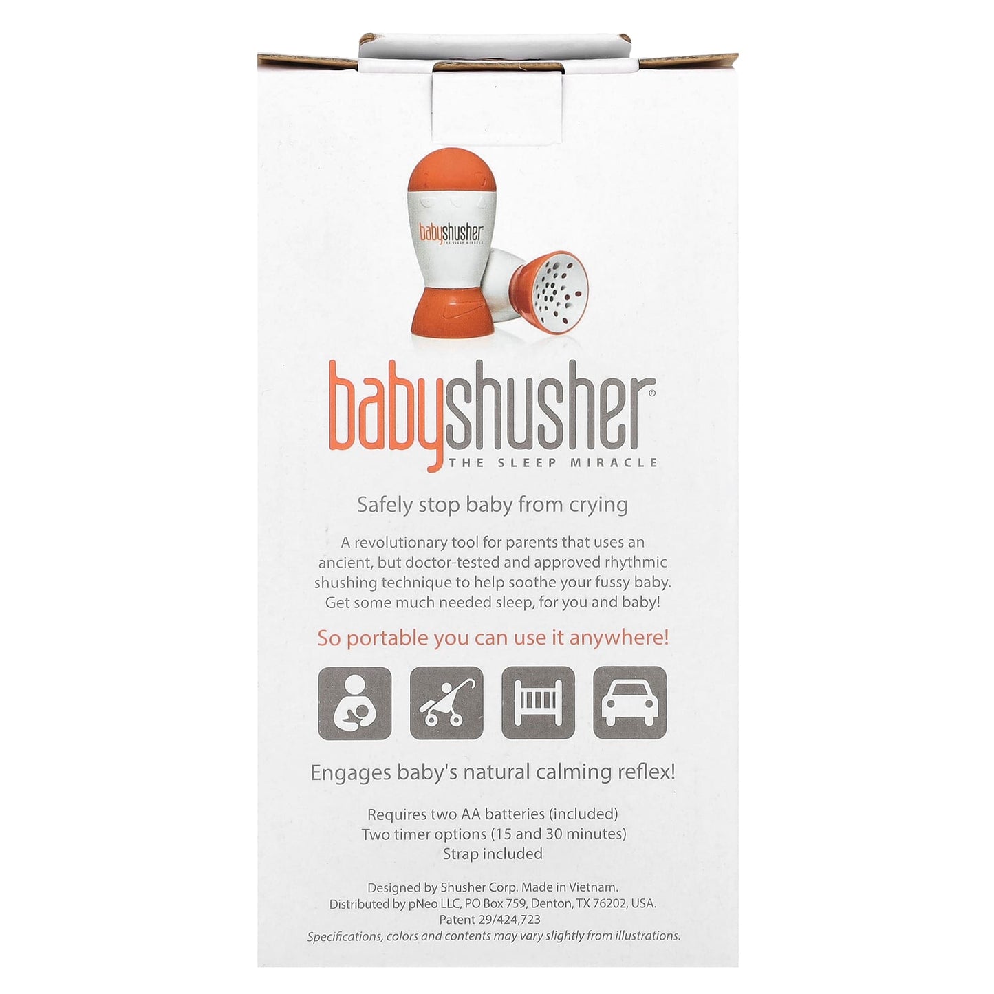 Baby Shusher Sleep Miracle - Soothe Fussy Babies in Minutes - Image 2