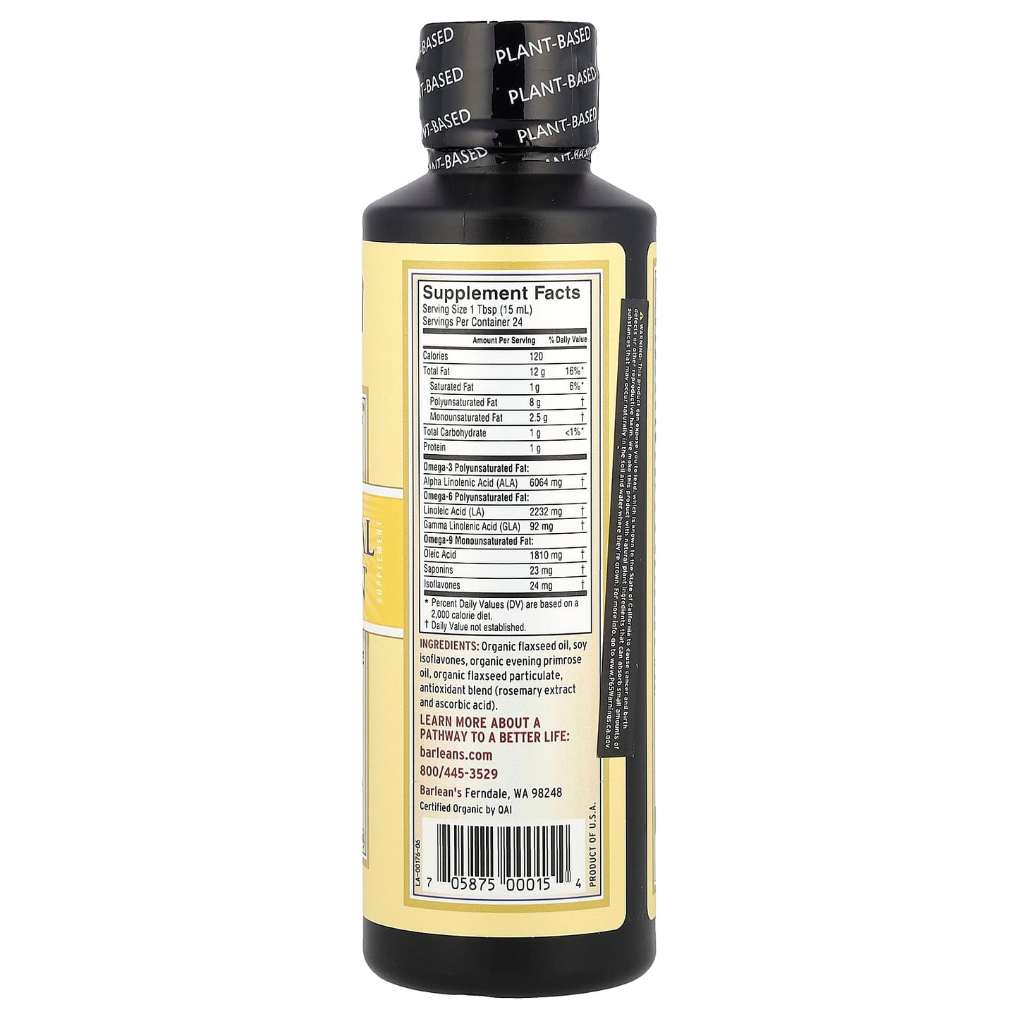 Barlean's Essential Woman, Nurture & Balance for Women's Health, 12 fl oz - Image 2