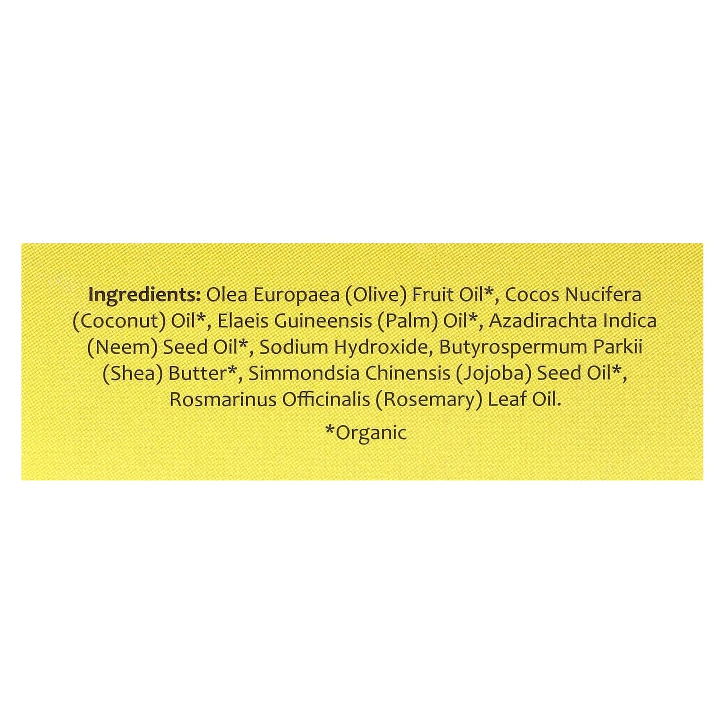 Organix South, TheraNeem®, Neem Cleansing Bar, Maximum Strength, For Sensitive Skin, 4 oz (113 g) - Image 2