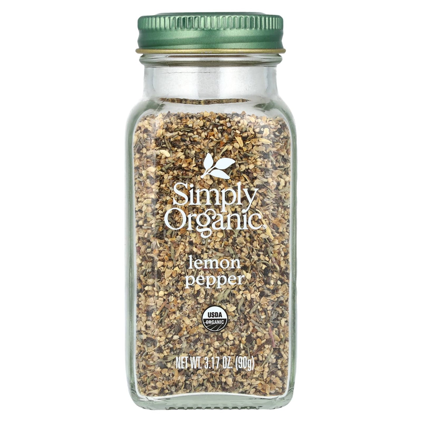 Simply Organic, Lemon Pepper, 3.17 oz (90 g) - Image 1