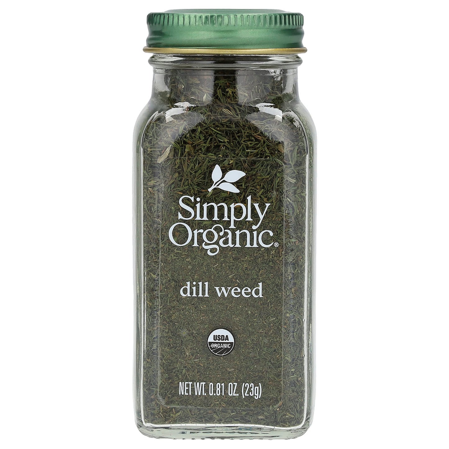 Simply Organic, Dill Weed, 0.81 oz (23 g) - Image 1