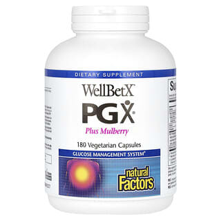 Natural Factors WellBetX PGX Plus Mulberry Glucose Control Supplement