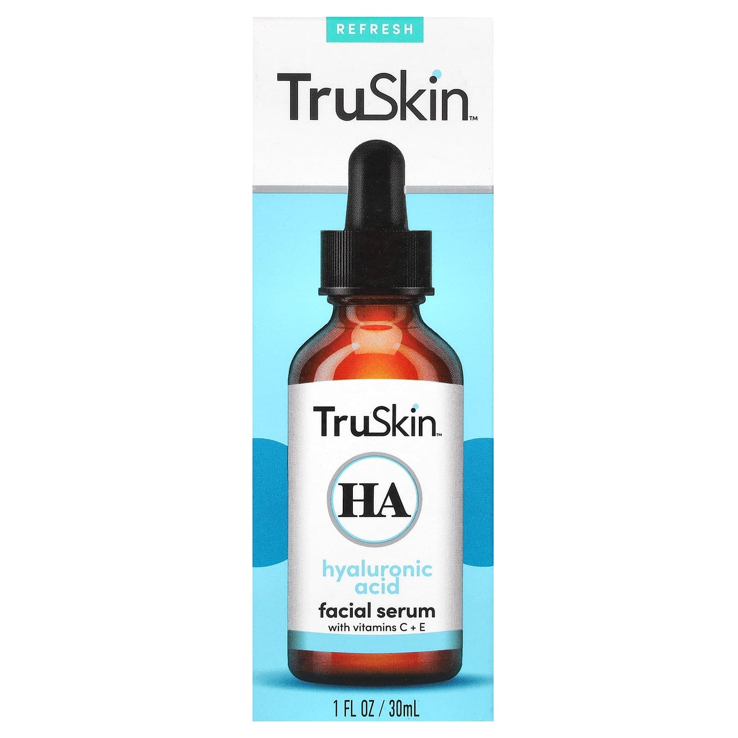 TruSkin, Hyaluronic Acid Facial Serum, 1 fl oz (30 ml) - Image 2
