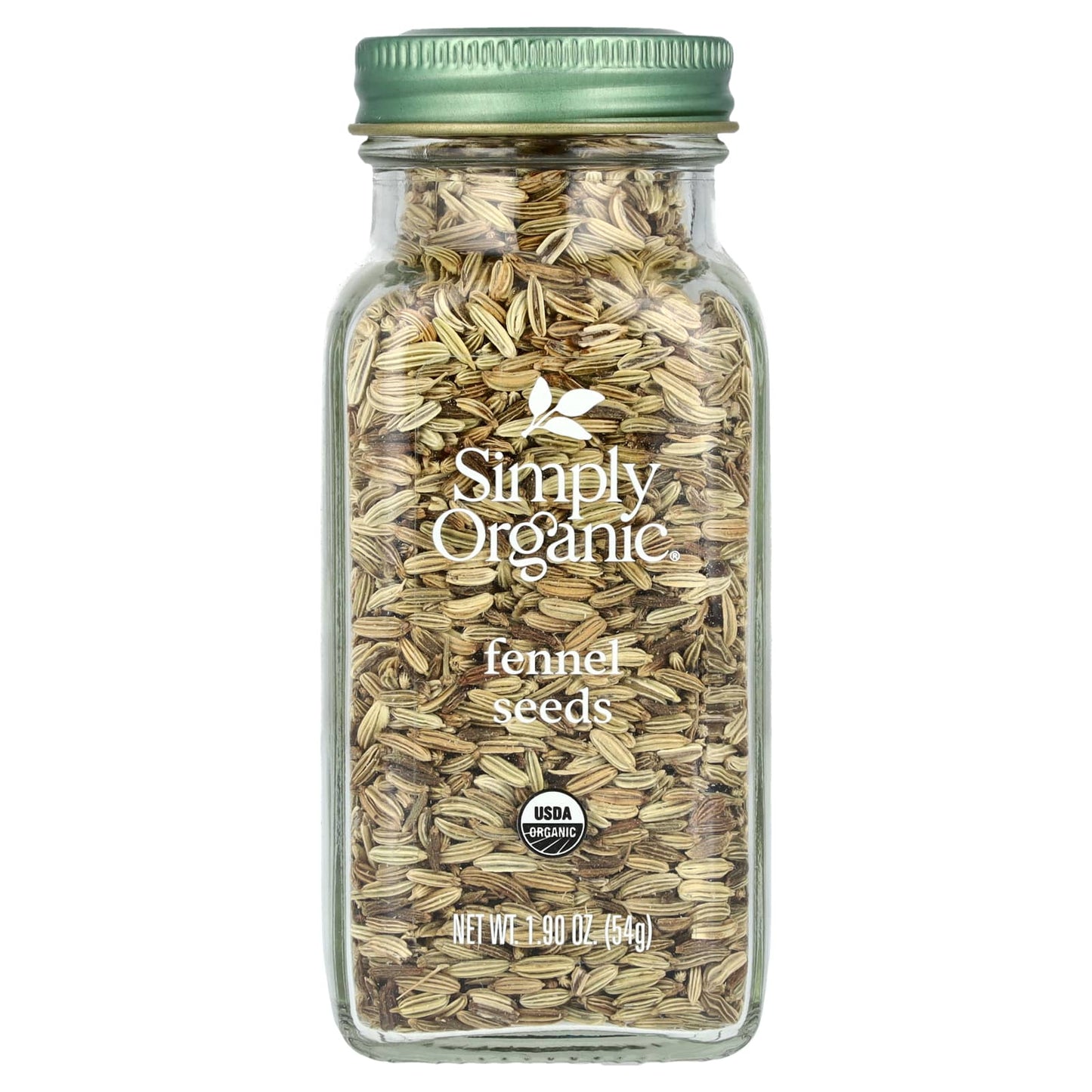 Simply Organic, Fennel Seeds, 1.90 oz (54 g) - Image 1