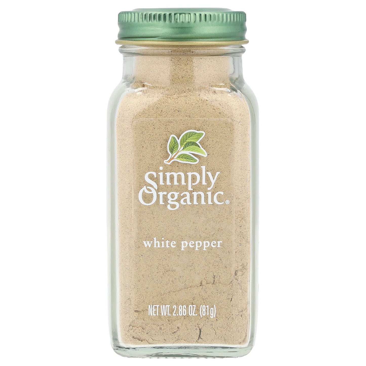 Simply Organic, White Pepper, 2.86 oz (81 g) - Image 1