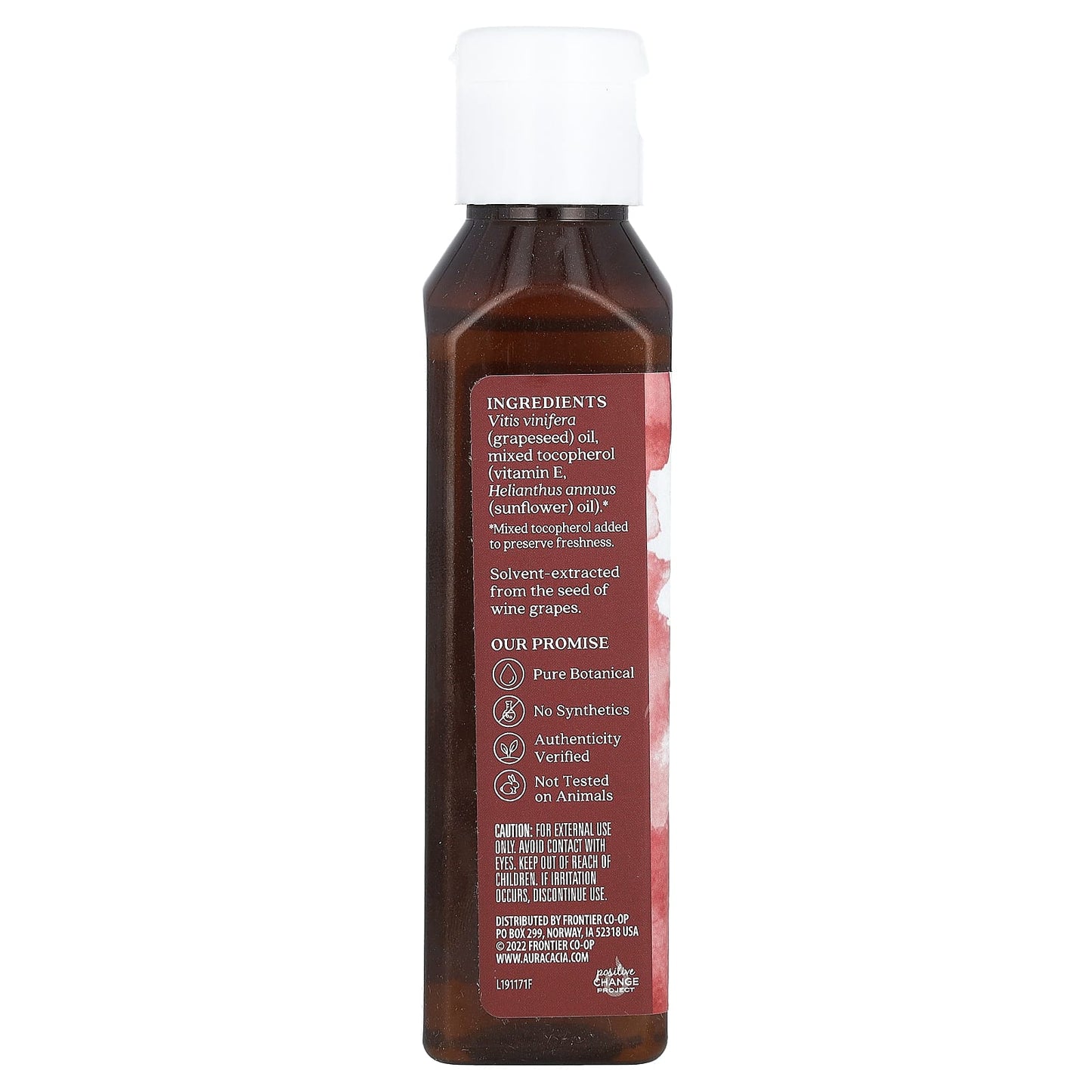 Grapeseed Skin Care Oil by Aura Cacia, 4 fl oz - Image 2