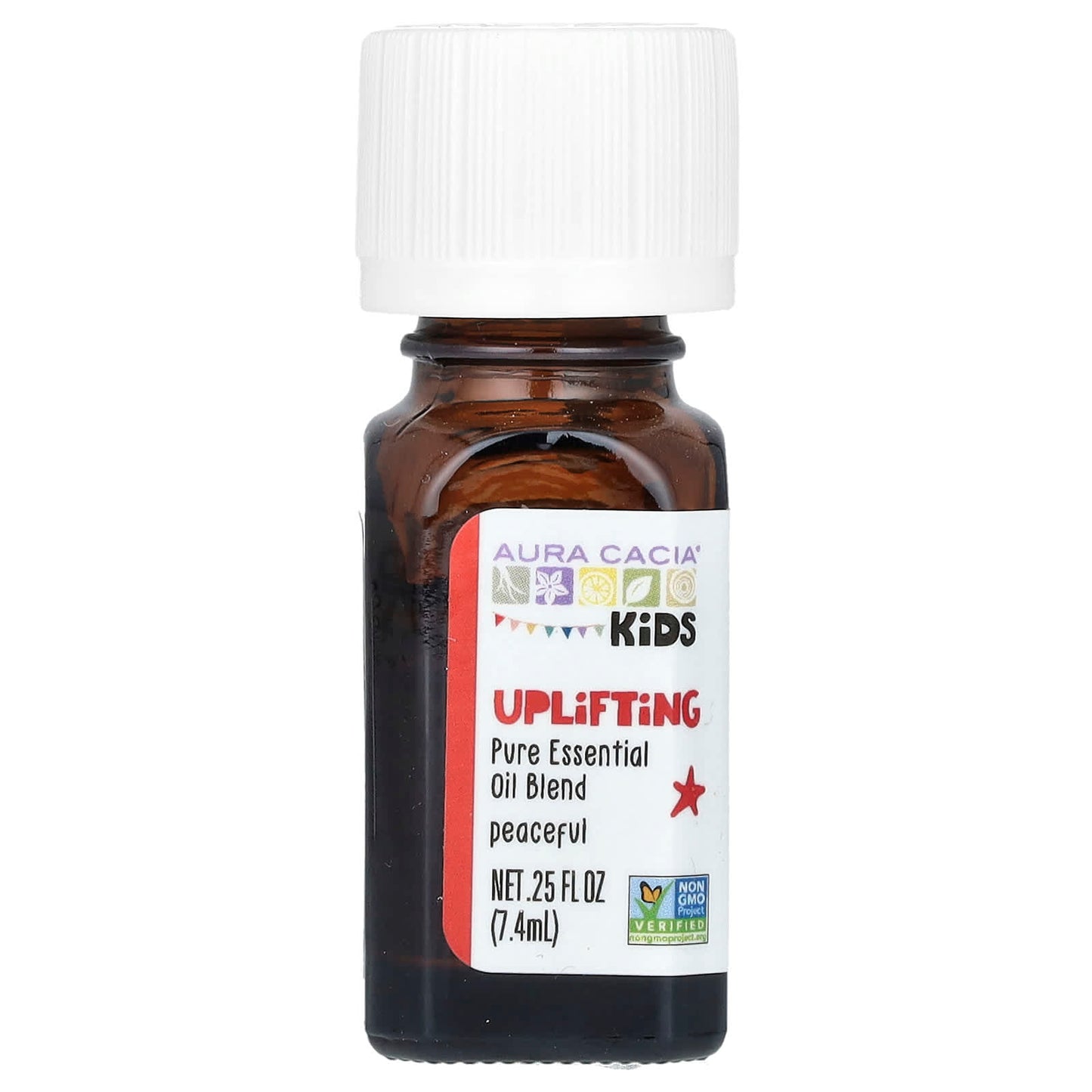 Aura Cacia Uplifting Essential Oil Blend for Kids - 0.25 fl oz - Image 1