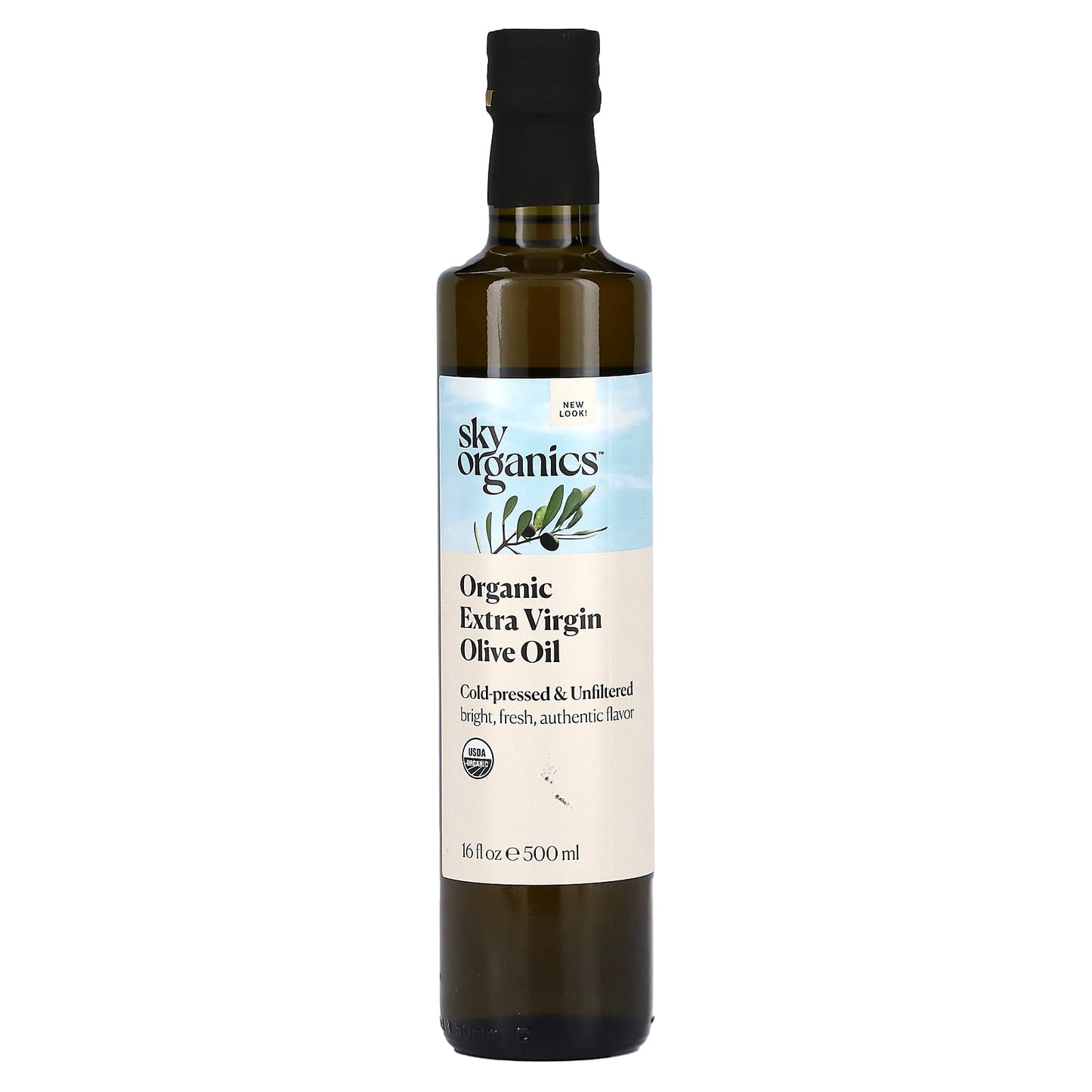 Sky Organics, Organic Extra Virgin Olive Oil, 16 fl oz (500 ml) - Image 1