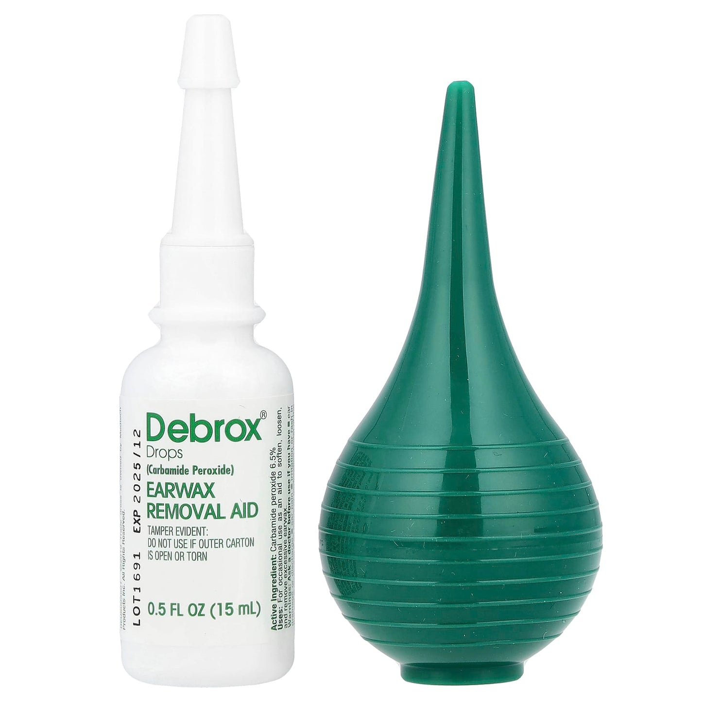 Gentle Earwax Removal Kit by Debrox - 0.5 fl oz (15 ml) - Image 1