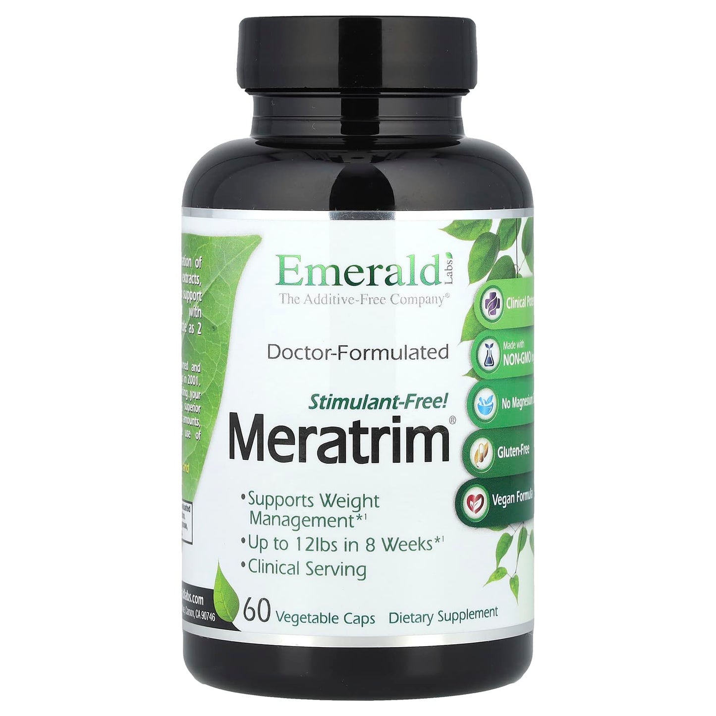 Emerald Laboratories Meratrim Stimulant Free Weight Loss Capsules - Image 1