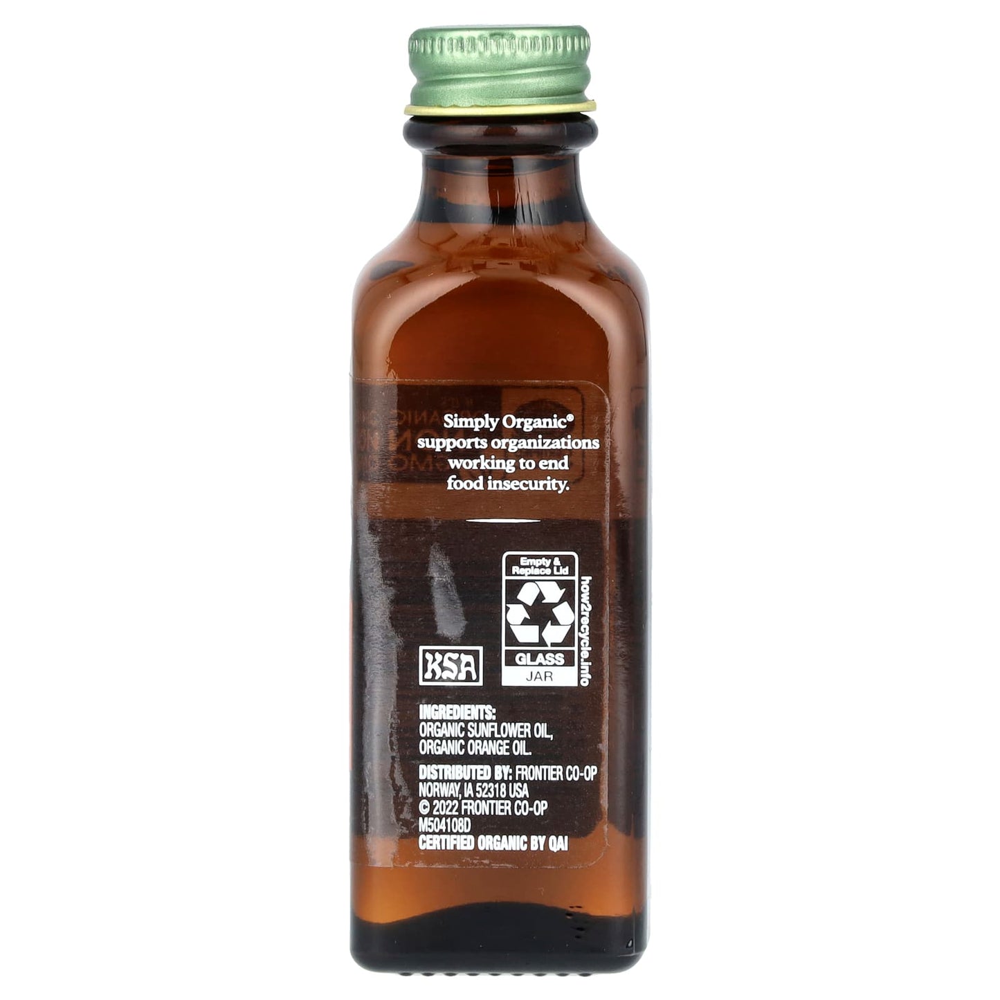 Simply Organic, Orange Flavor, 2 fl oz (59 ml) - Image 2