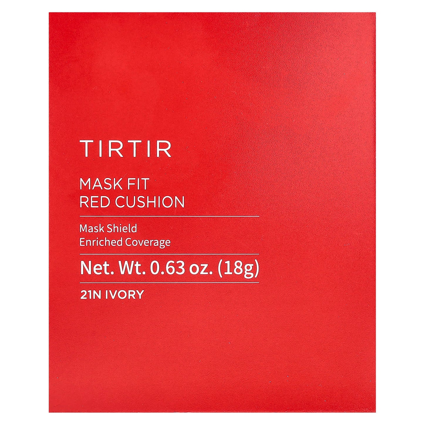 TIRTIR, Mask Fit Red Cushion, 21N Ivory, 0.63 oz (18 g) - Image 2