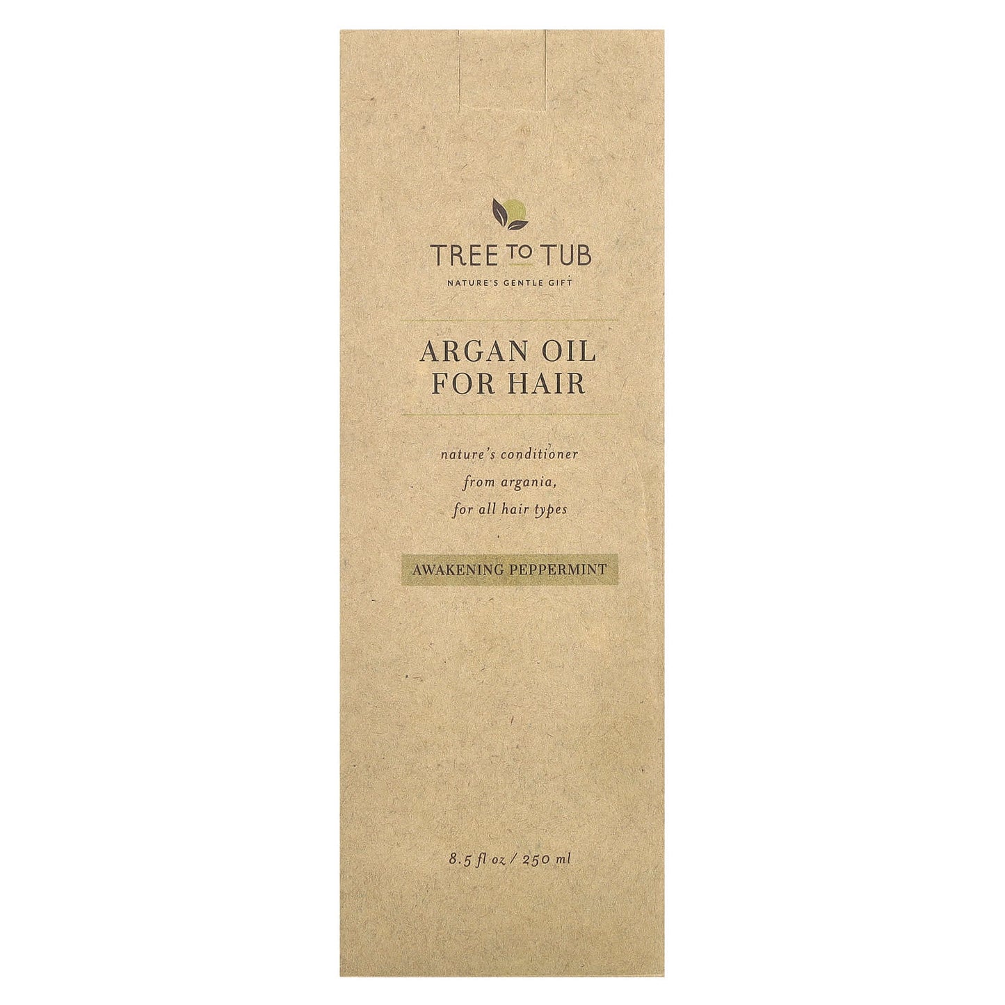 Tree To Tub, Argan Oil For Hair Conditioner, For All Hair Types, Awakening Peppermint, 8.5 fl oz (250 ml) - Image 2