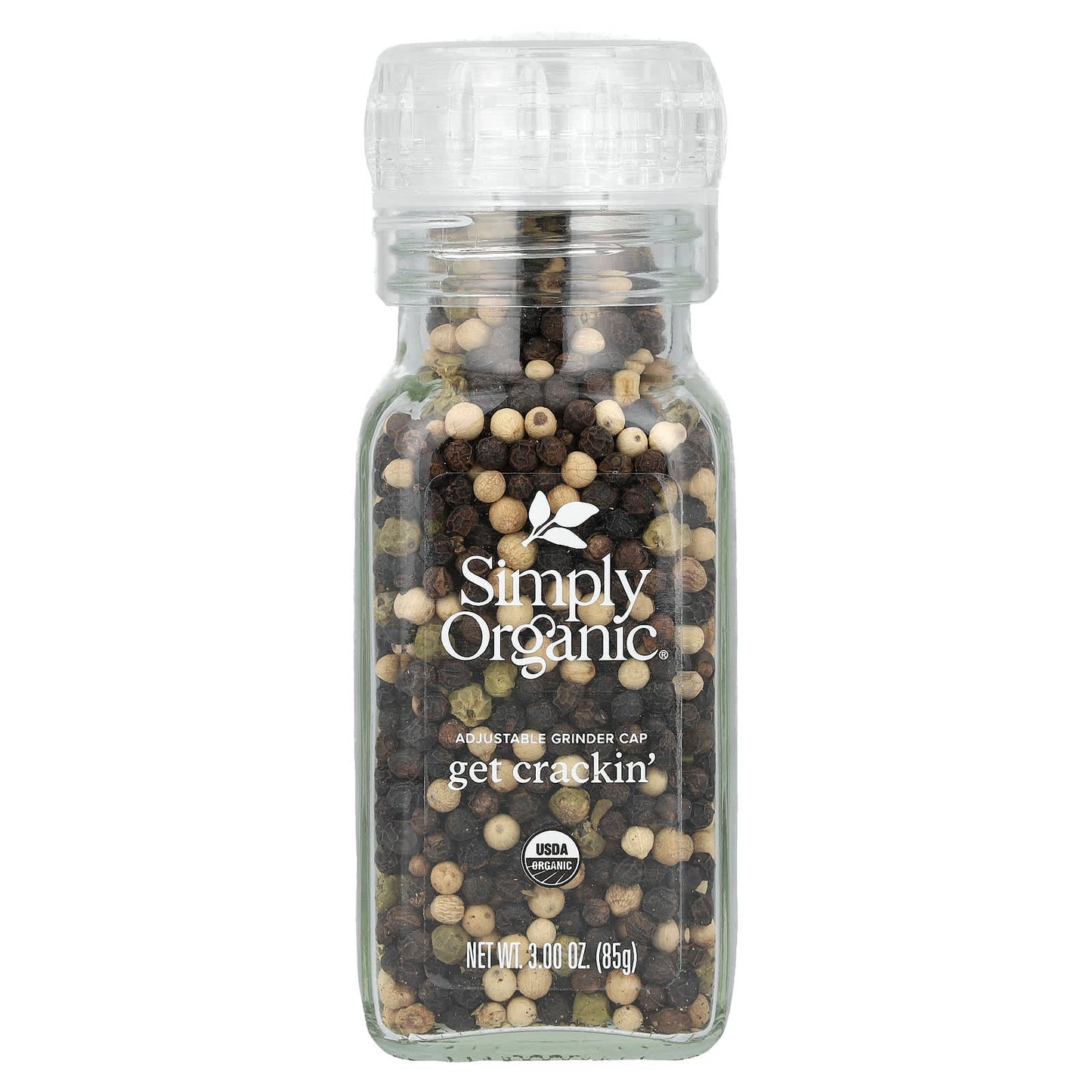 Simply Organic, Get Crackin, Peppercorn Mix, 3 oz (85 g) - Image 1