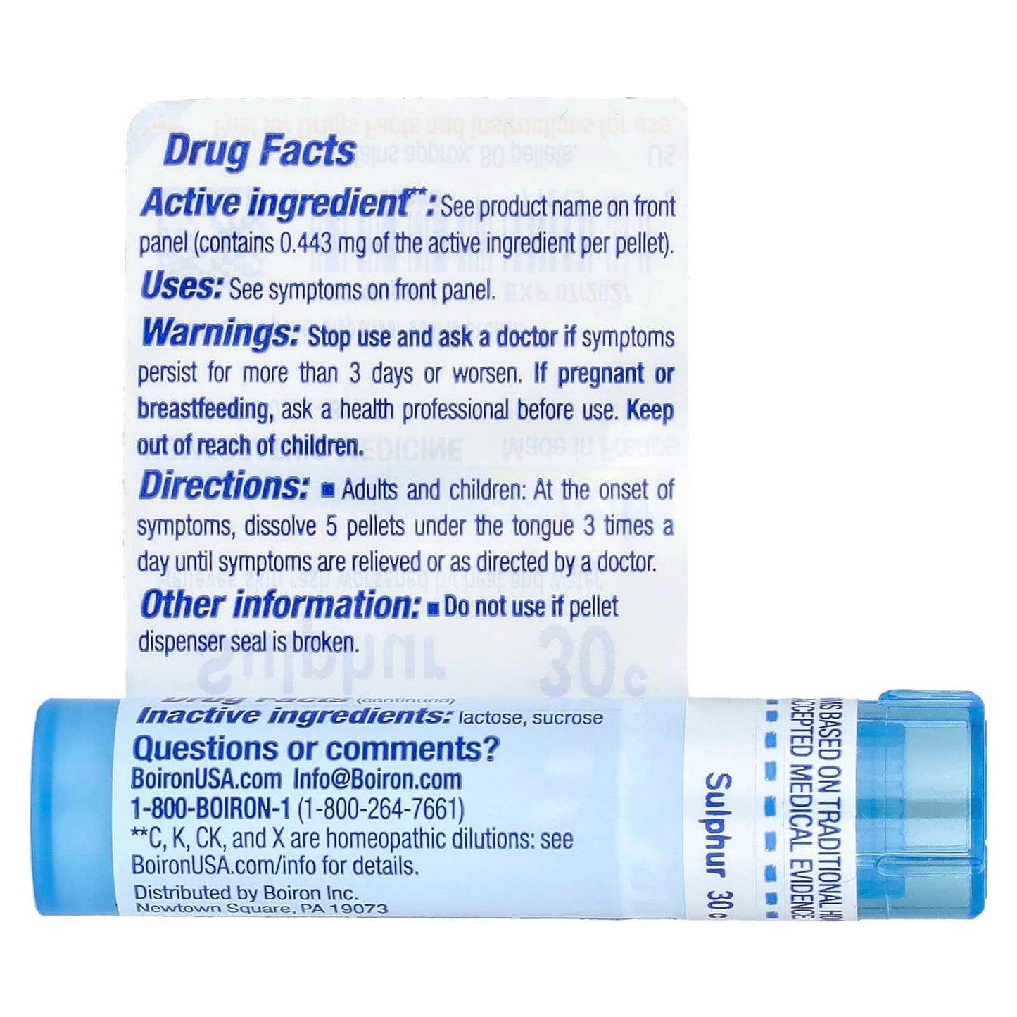 Boiron Sulphur 30C for Skin Rash Relief - Image 2